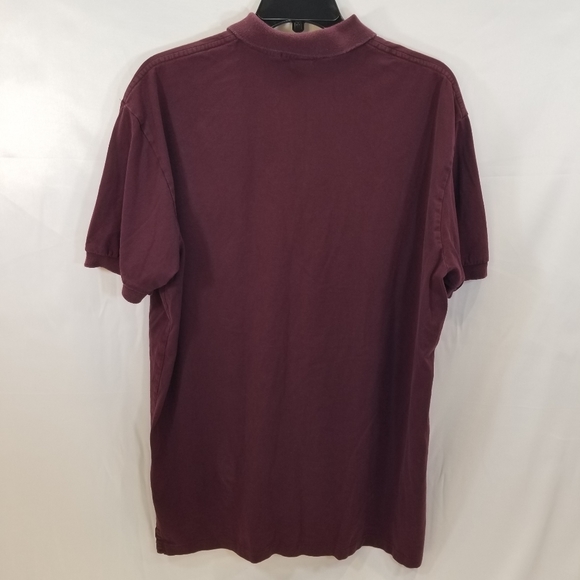 Polo Ralph Lauren Maroon Polo Shirt Large - Picture 13 of 13
